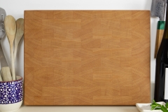 Hirnholz-Schneidebrett aus Buche – 40 x 30 cm
